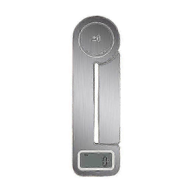 Kitchen Scale, Foldable Kitchen Scale, Multifunctional Stainless Steel Food Scale, Tare Function, Lcd Display 2025