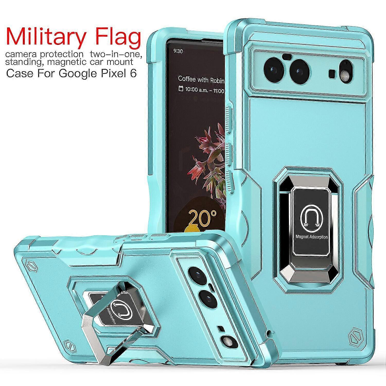 Case for Google Pixel6 Shockproof Magnetic With Ring Holder