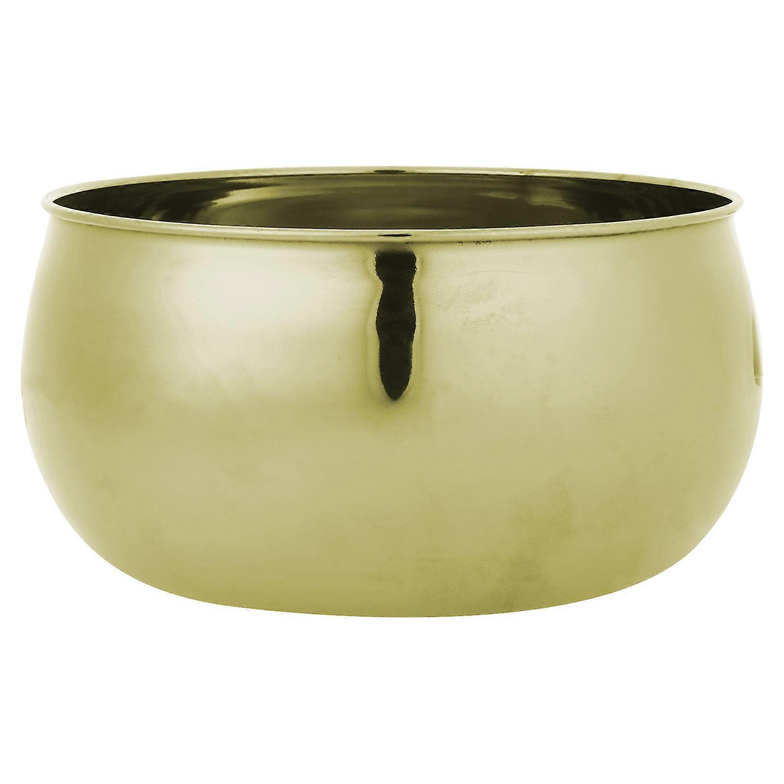 Golden Stainless Steel Kitchen Bowl for Storage Use Smooth and Easy to .5 Inches Diameter