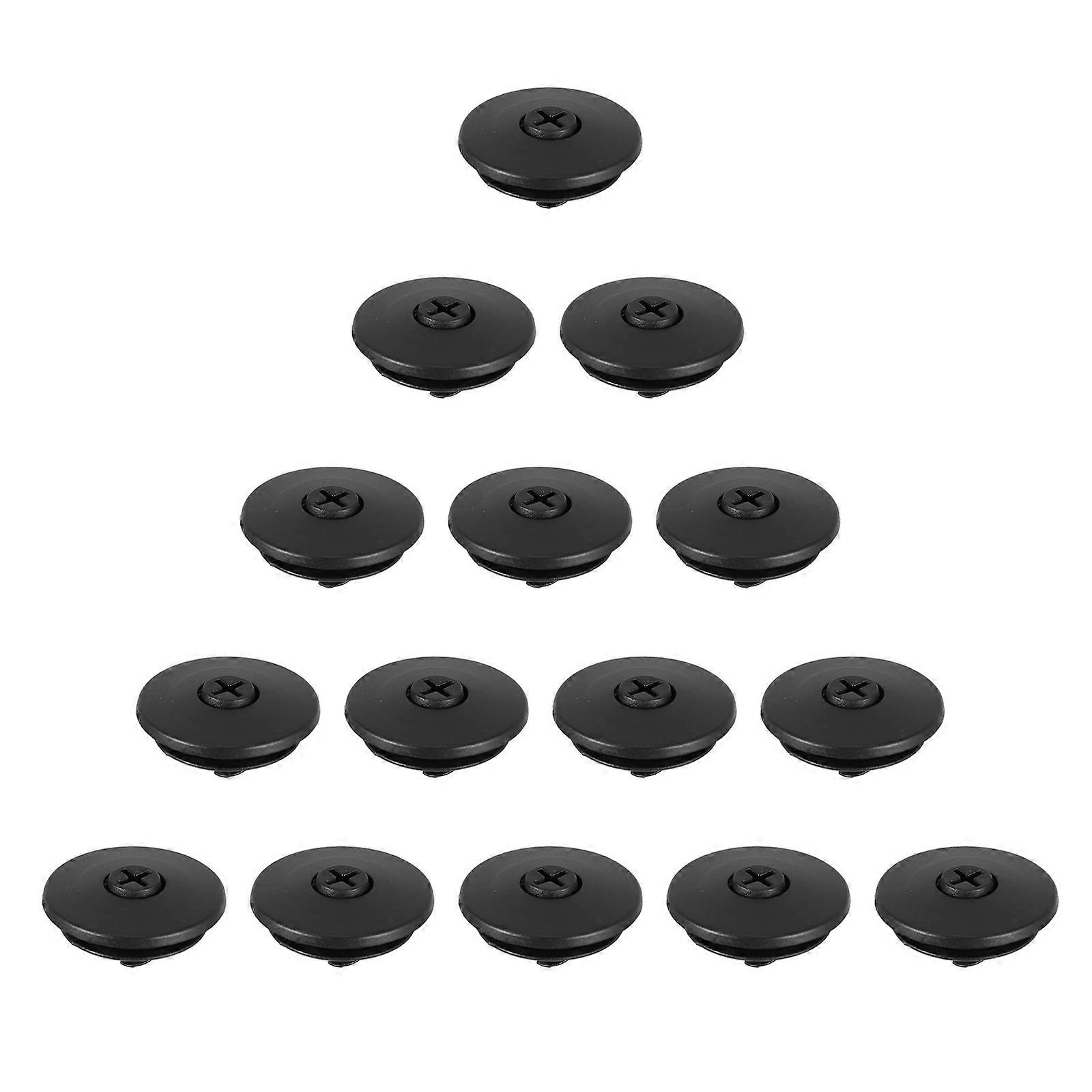 Black Plastic Car Floor Mat Clips for Secure and Tidy Car Interior 50 Pieces Universal