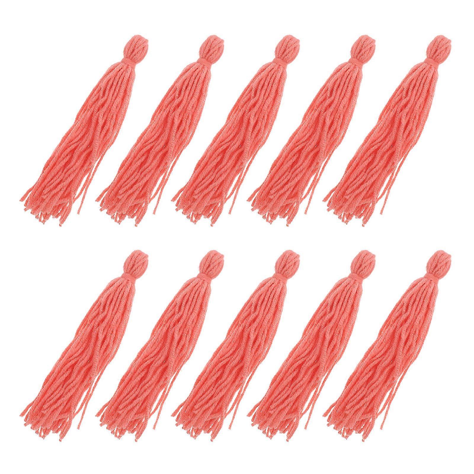 10Set Fish Breeding Mop For Aquarium Fish Tank Red Color Spawning Mops For Fish Breeding And Hiding