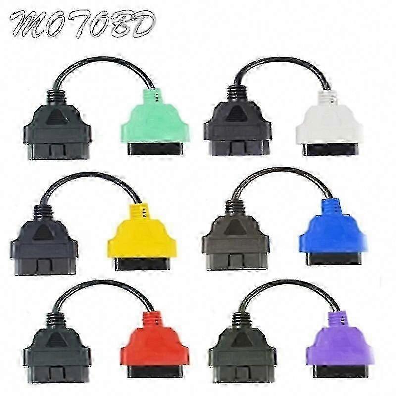 1 Pc FiatECUScan OBD2 Adapter MultiECUScan ABS Air Diagnostic Cable for Fiat ECU Scan Tool ST1M818