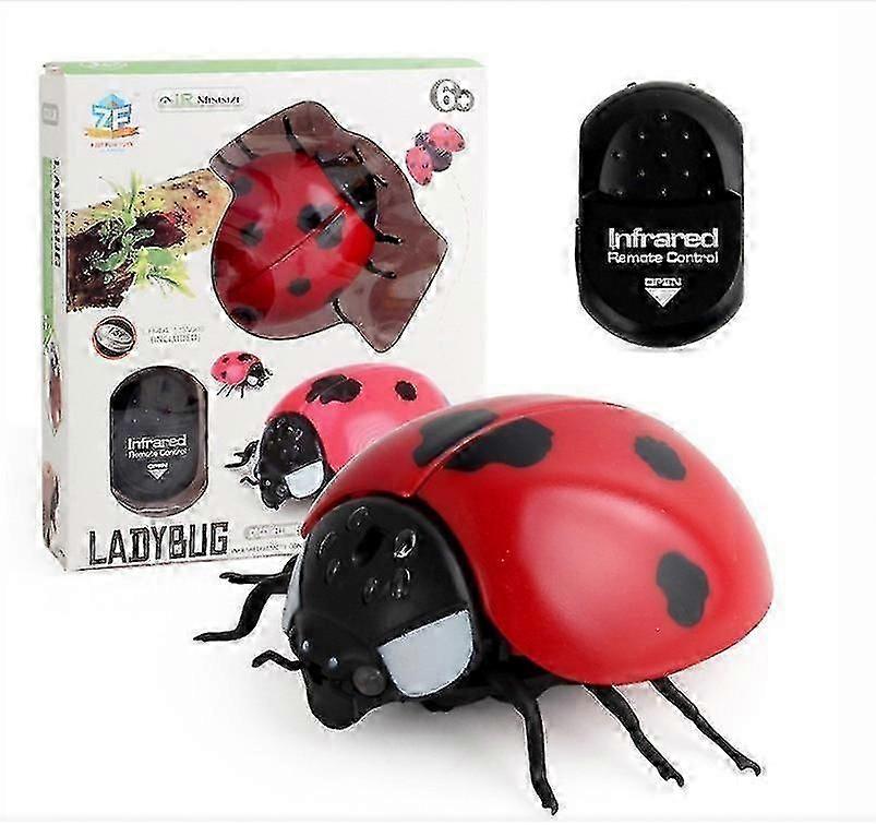 Infrared Rc Insect Toy Simulation Ladybug Remote Control Toy Prank Toy Funny Novelty Gift