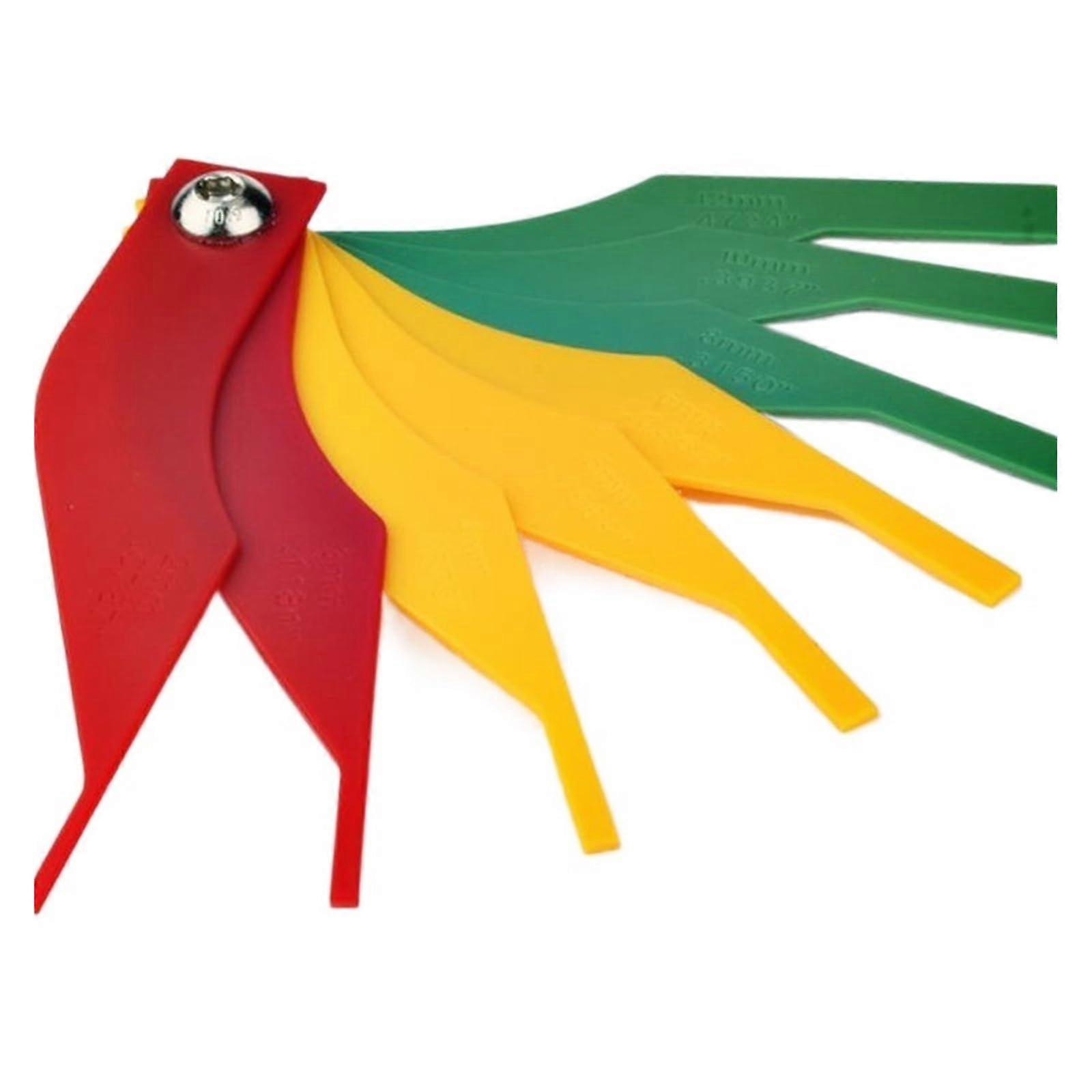 Feeler gauge, thickness gauge/auto brake pad scale, measuring tool