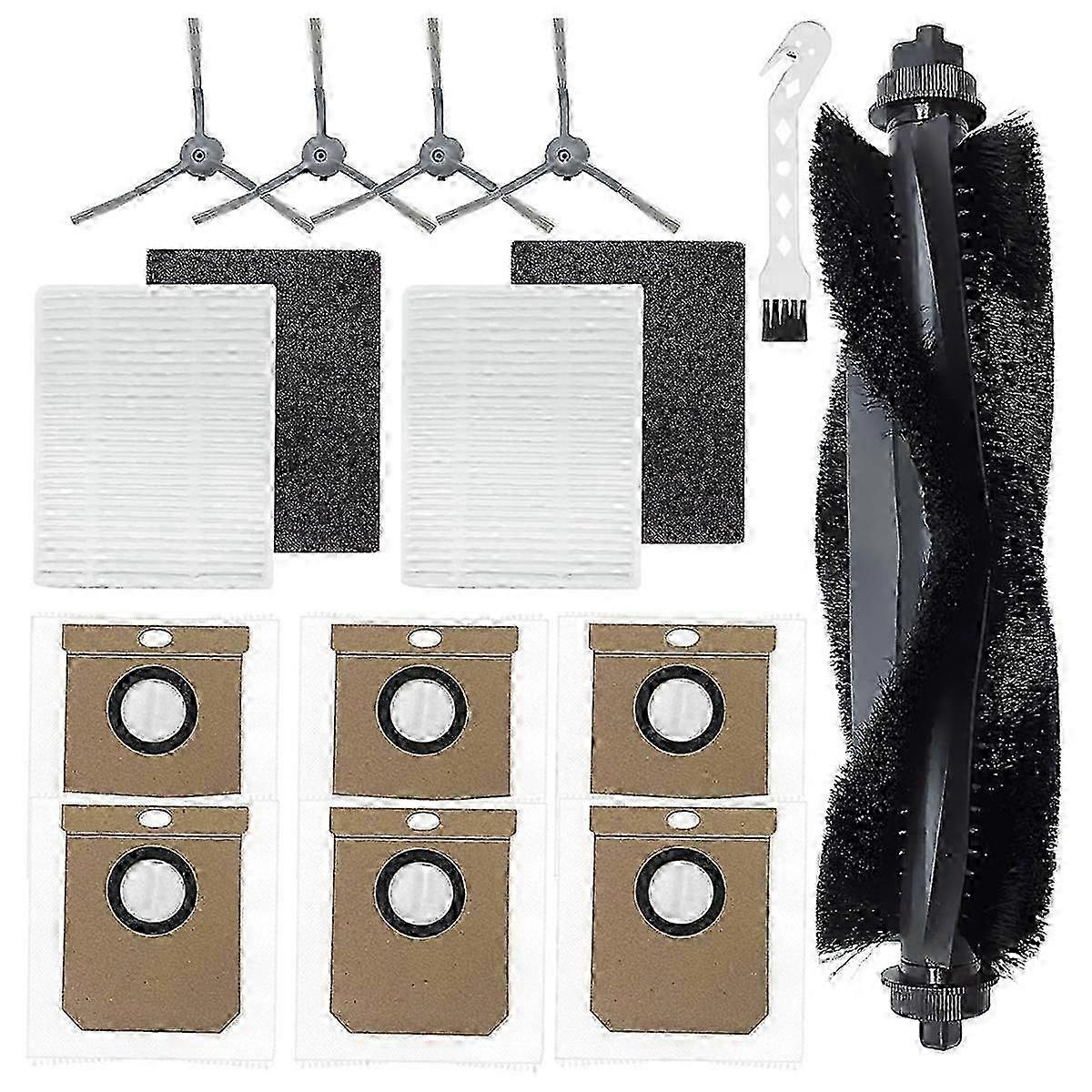 For Eufy L60 selenium L50 Main Side Brush Hepa Filter Dust Bags