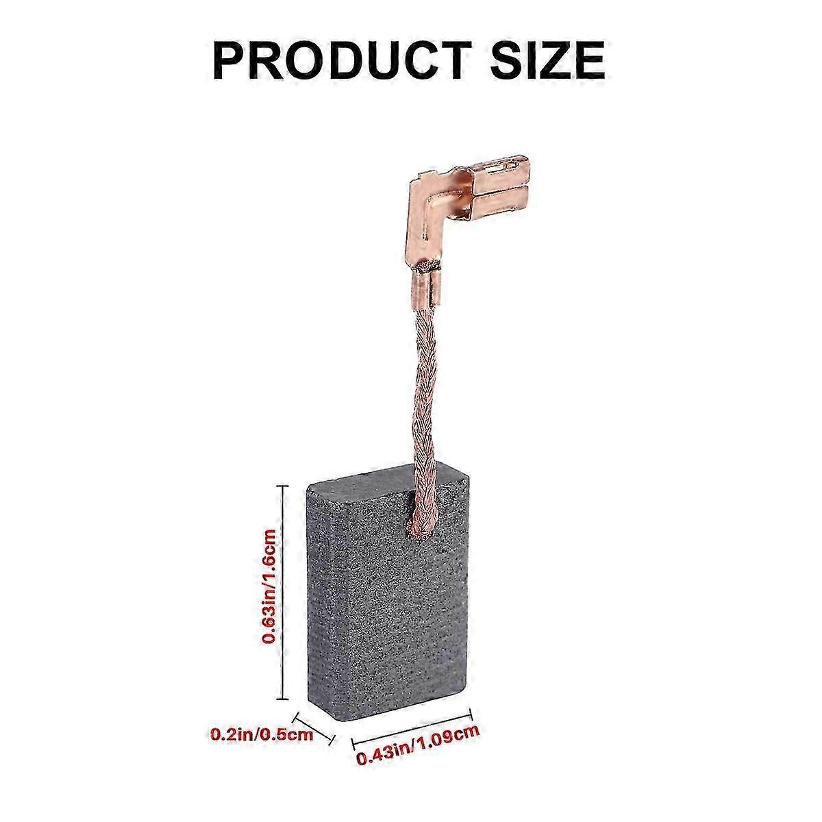 6-Pack replacement carbon brushes for Makita 191974