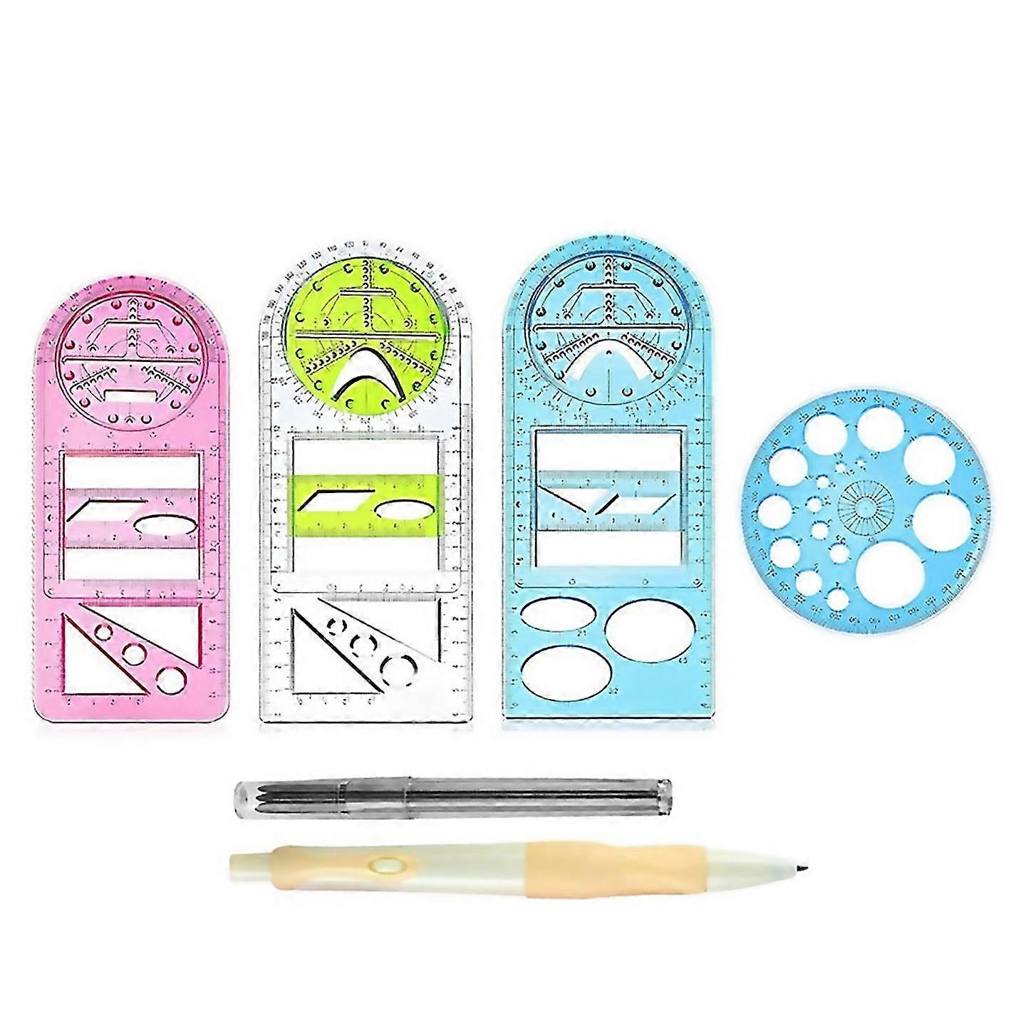 For multifunctional geometric ruler multifunctional ruler drawing ruler