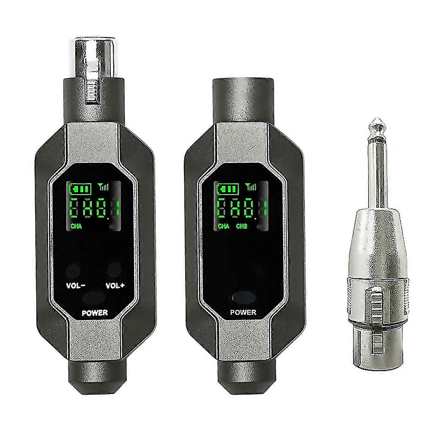 For uhf wireless mic converter xlr transmitterreceiver for dynamic