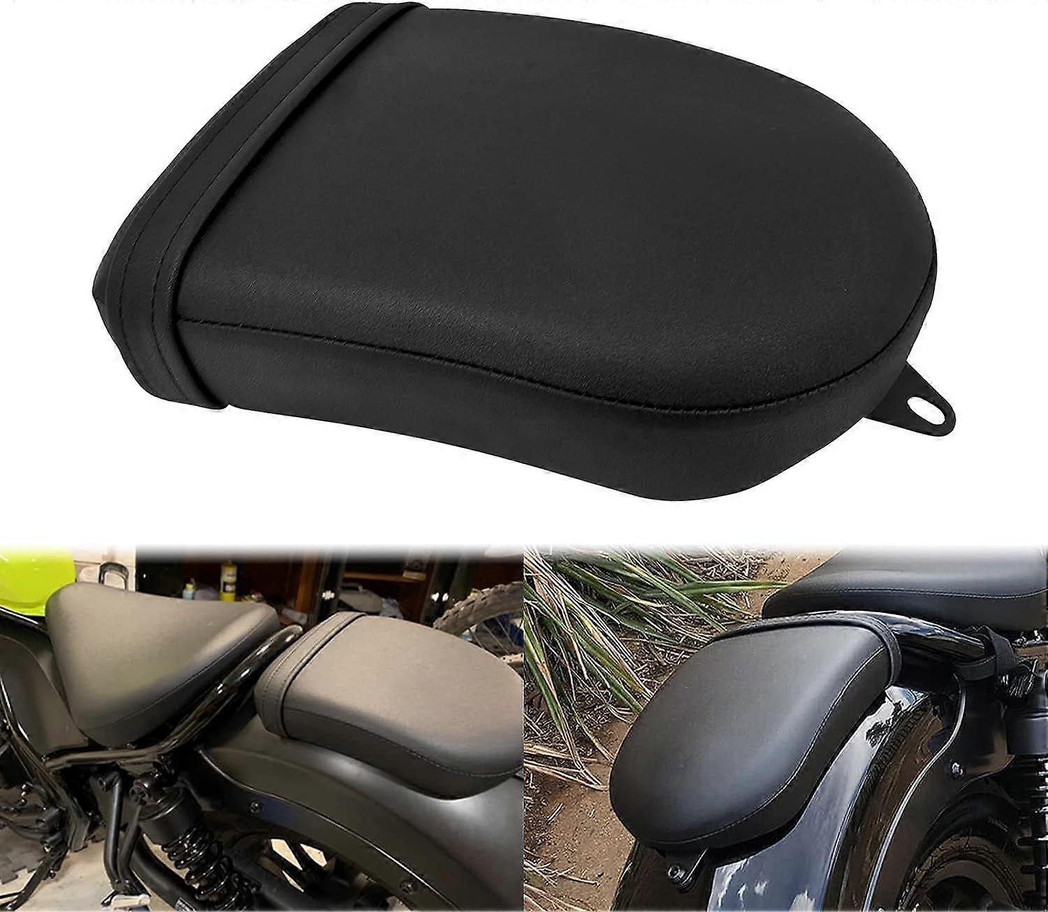 Τοποθέτηση καθίσματος πίσω συνοδηγού για Honda Μαλακό άνετο δερμάτινο μαξιλάρι μαξιλαριού Τοποθέτηση πίσω καθίσματος για Rebel CMX 300 500 2017-2020