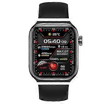 S8 Smartwatch: 2,02" NFC Bluetooth Sporthorloge met Hartslag & Bloedzuurstofmonitoring, IP68 Waterdicht, Compatibel met Diverse Merken