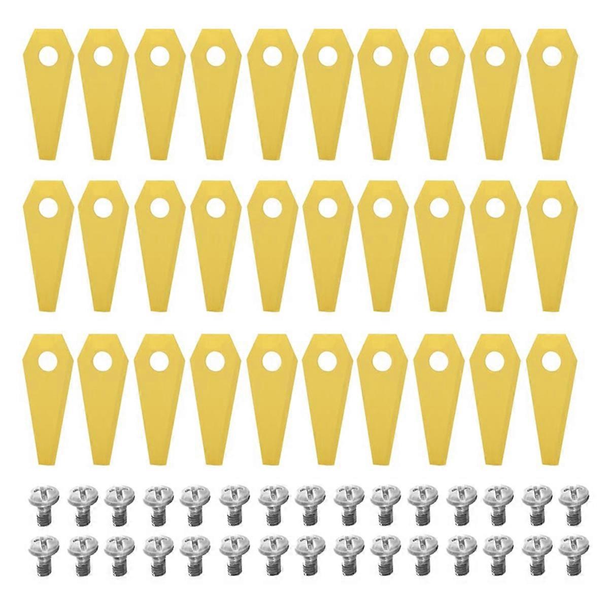 For 9X Blades Replacement for INDEGO Robotic Lawn Mowers 800, 1000 1200, 350, 400 and 450 30pcs