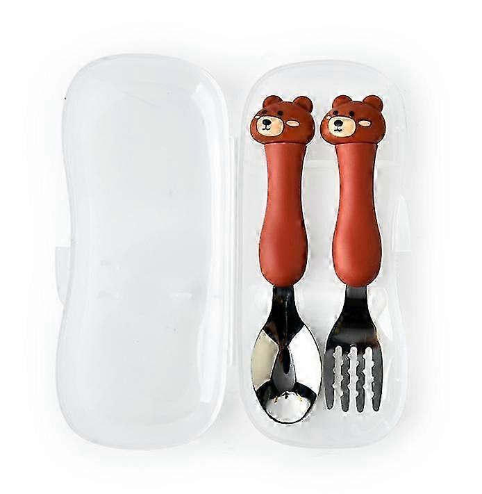Utensili per bambini Set di cucchiai e forchette per bambini
