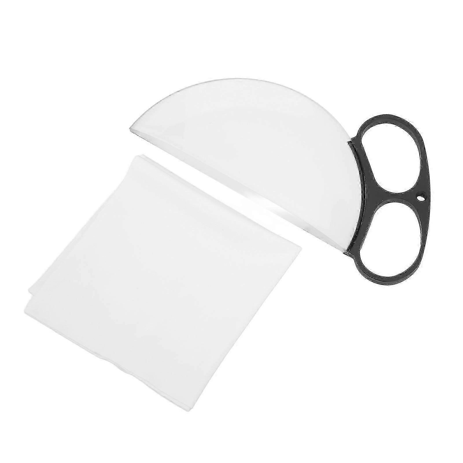 150mm Handheld Diopter Half Moon Blur Filter for Close-Up Photography & Macro Shots