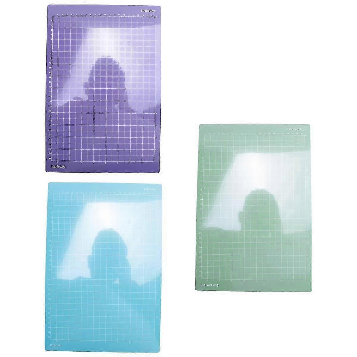 3Pcs 8.5 x 12 polegadas tapete de corte para Joy Xtra, tapetes de corte adesivos para Joy Xtra acessórios