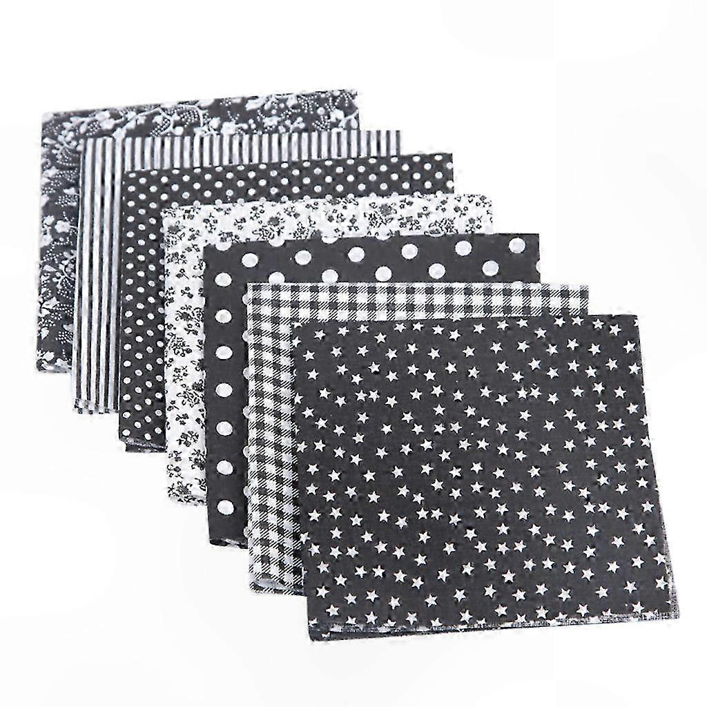 7-Piece Fabric Bundle for Quilting, Sewing, and DIY Crafting Projects