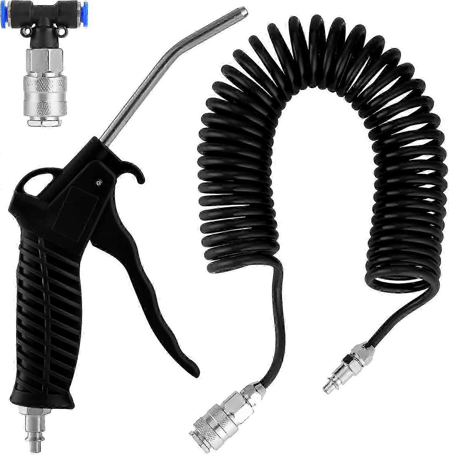 Blow Gun Truck Pneumatic Blow Gun With 5 Meter Coil Hose Air Gun Cl...