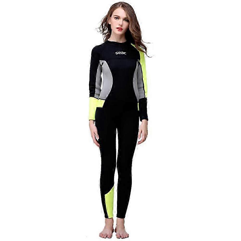 One-piece Diving Suit Surfing Wetsuit 3mm Wetsuits Full Body Scuba ...