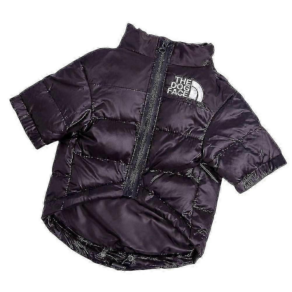 犬の顔のフグコート厚い暖かい屋外のペットの服冬の防風ファッションペットコスチューム小型中型大型犬用