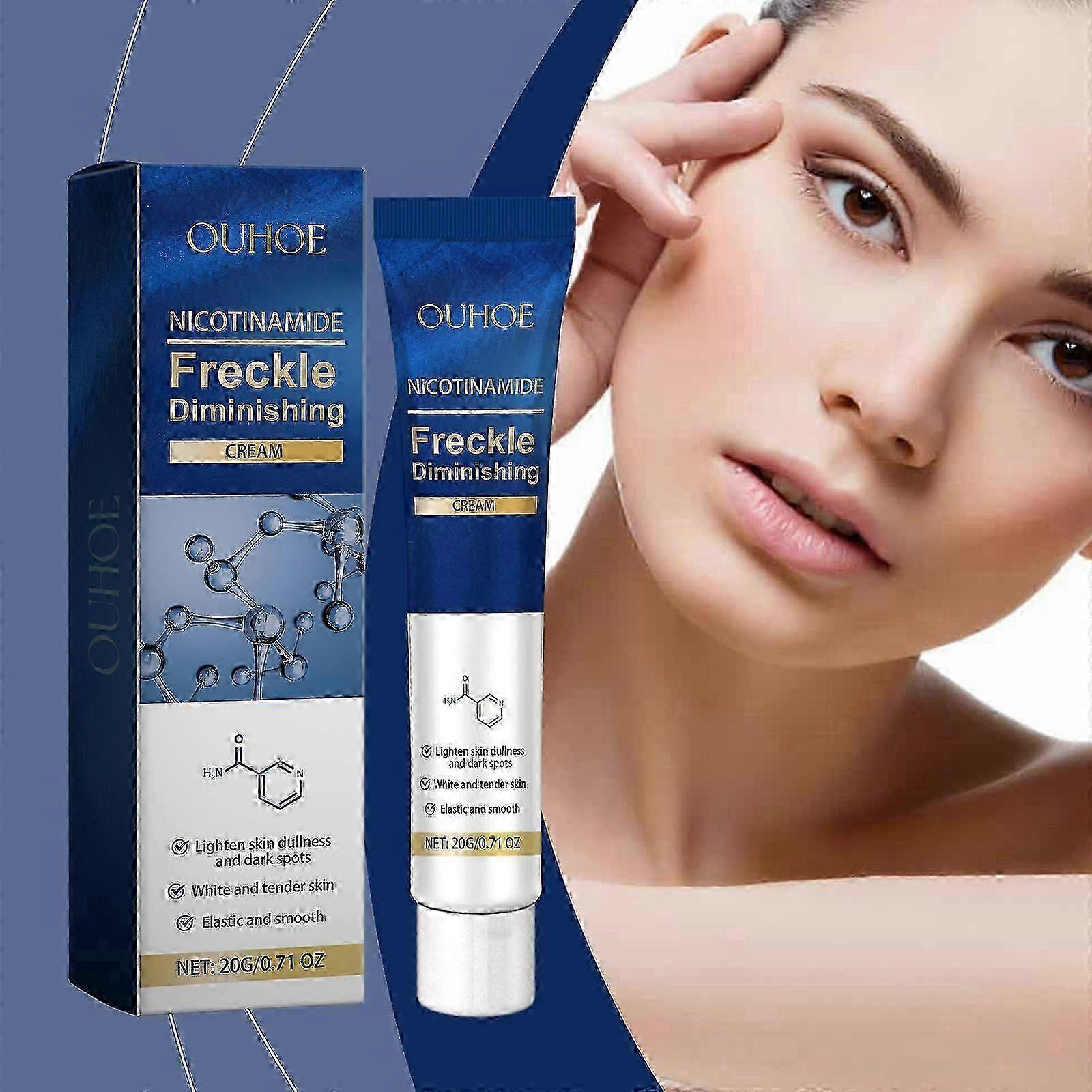Dark Spot Remover for Face, Nicotinamide Freckle Diminishing Cream, Whitening Freckle Cream, Freckles Removal Cream Melasma Removal Depigmenting