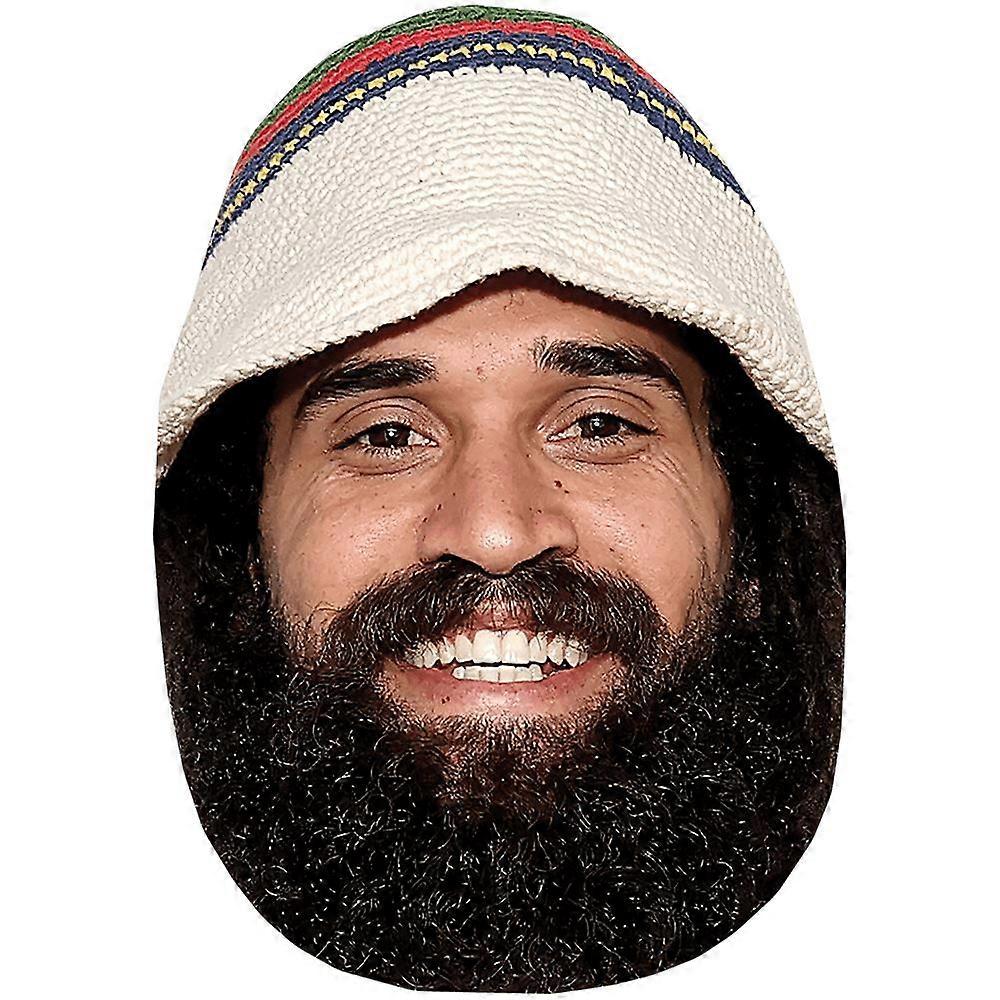 Kelissa Mcdonald (Beard) Celebrity Mask, Flat Card Face