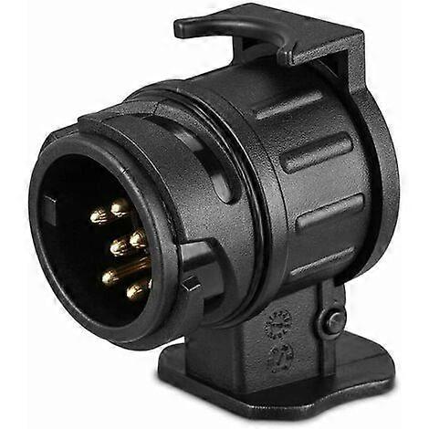 13/7 New Version 13 Pin to 7 Pin Trailer Towbar Socket Adapter for 13 Pin Car