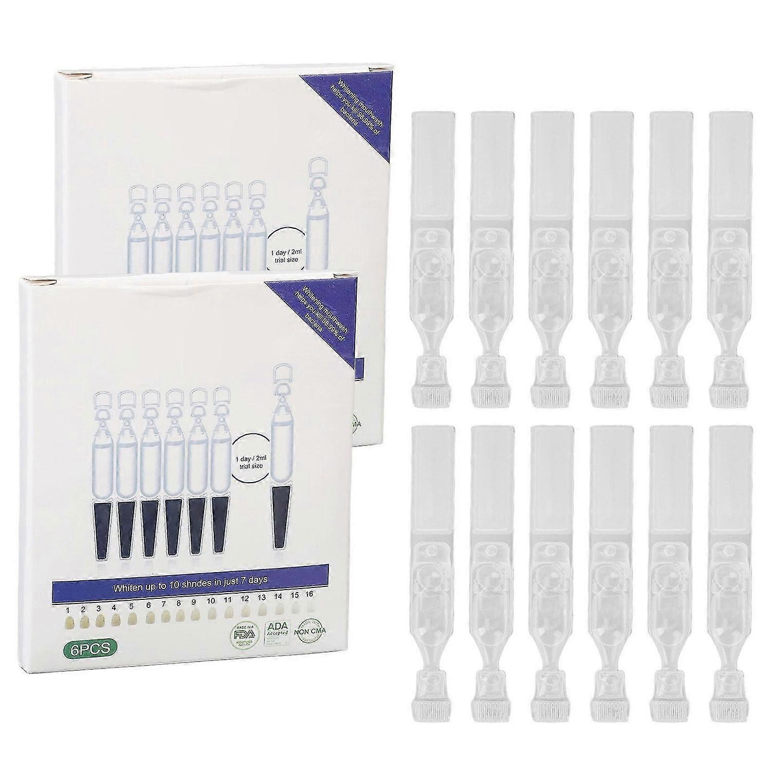 2025 Latest Model 12PCS Disposable Mouthwash Deep Cleansing Teeth Refreshing B...