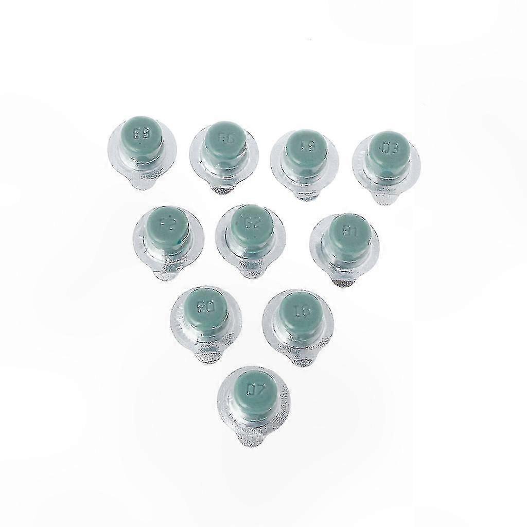Mint-Flavored Tooth Polishing Paste for Dental Whitening, 10 Pack
