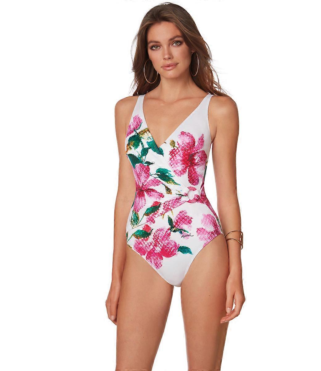 Bath & Beach Roidal Swimsuit Agata white/red/green