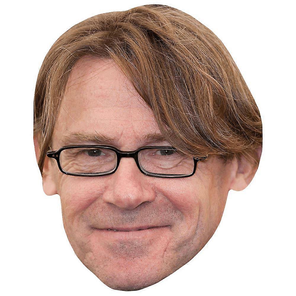 Nigel Slater (Glasses) Celebrity Mask, Flat Card Face
