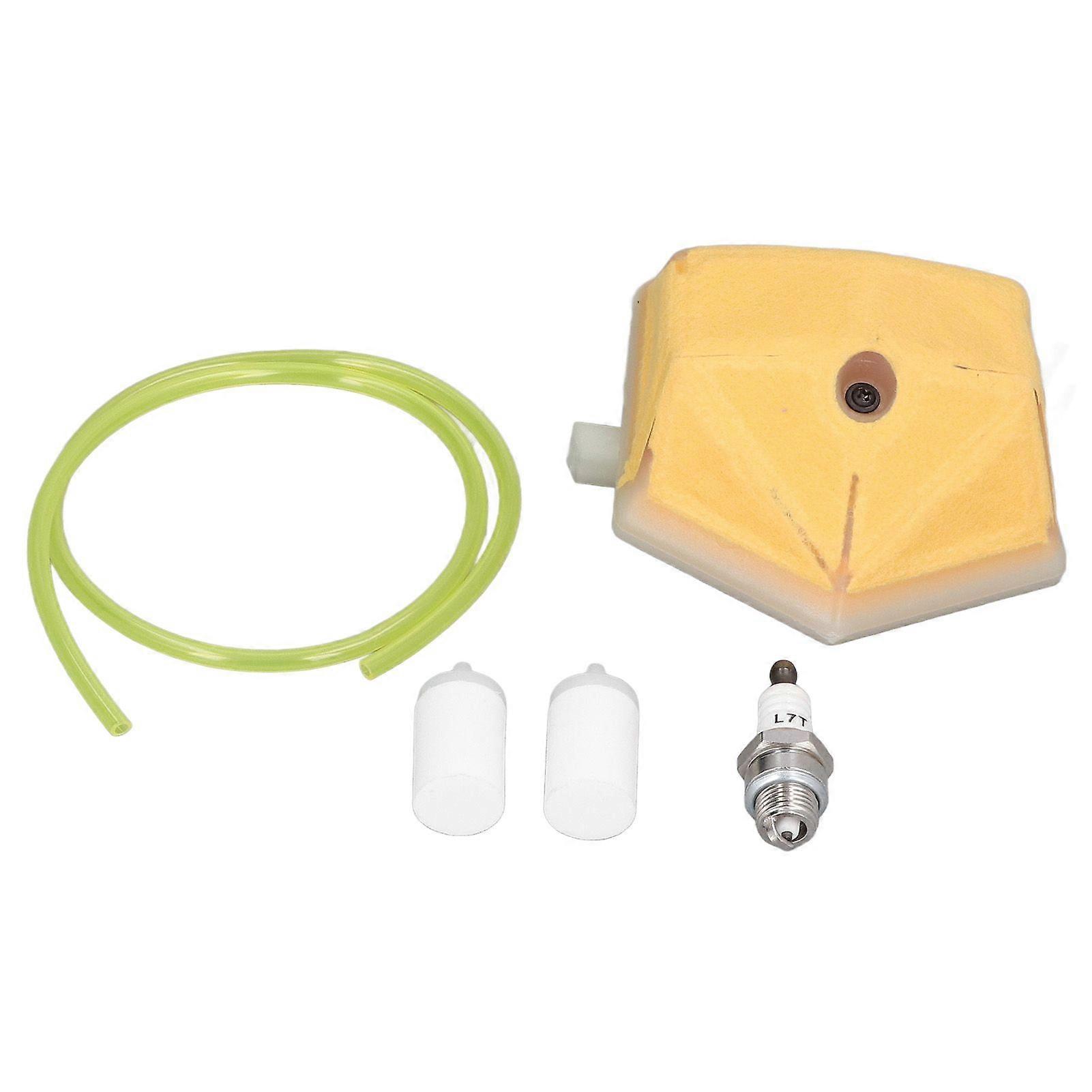 Spark Plug Air Filter Fuel Filter Fuel Line Kit 503443201 for Husqvarna 51 55 Chainsaw