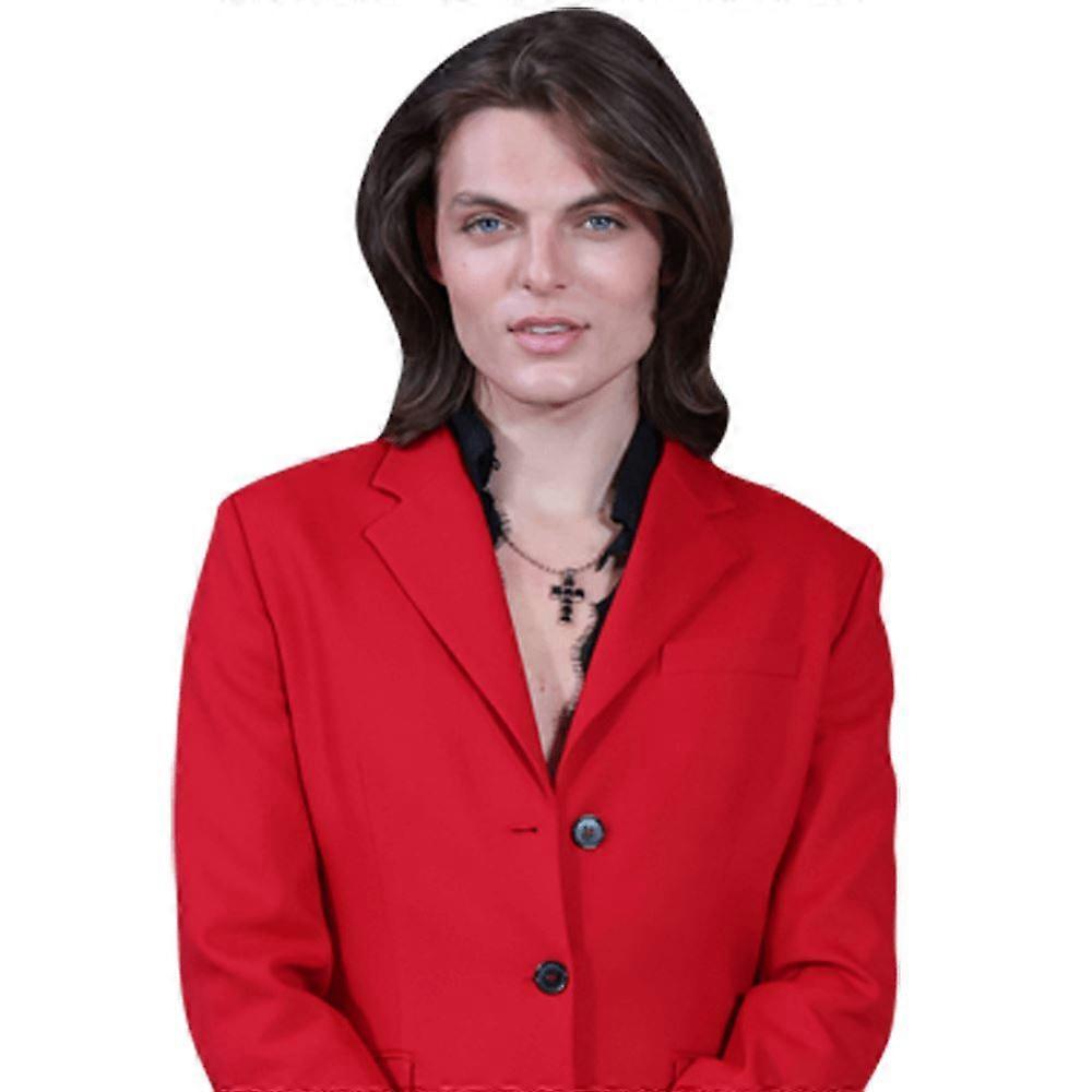 Damian Hurley (Red Suit) Half Body Buddy Cutout