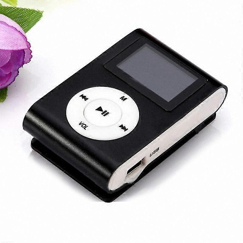 Portable Digital Music Player with Rechargeable Battery, 32GB Storage, 3.5mm Speaker Slot Support