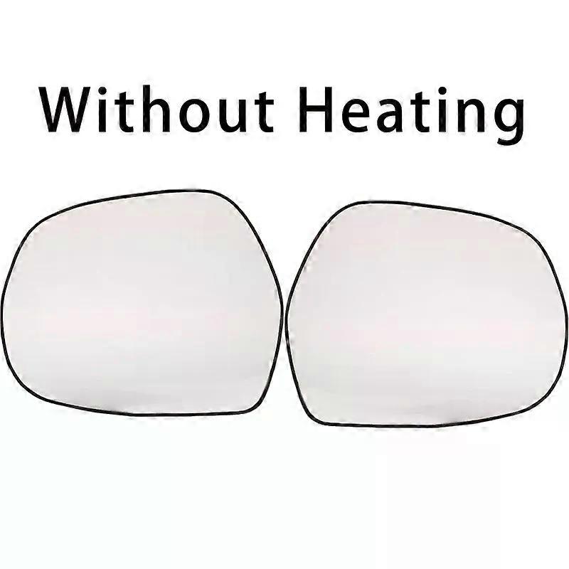 For Toyota Land Cruiser Prado 2002-2010 / Lexus GX470 2002-2009 Car Outer Rearview Mirrors Glass Side Mirror Lens With Heated