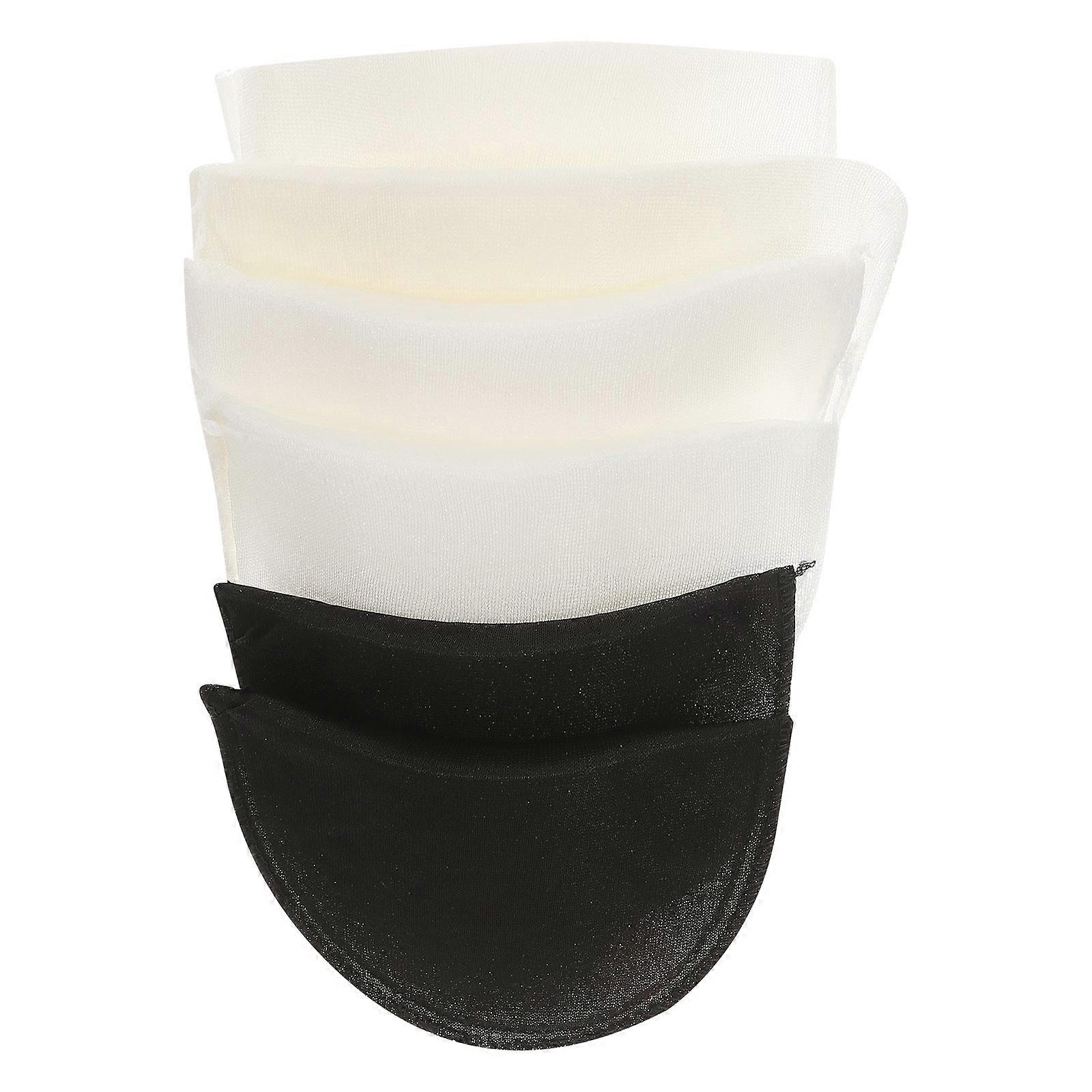 Shoulder Pads Sponge Shoulder Pads for Clothing Use Self-Adhesive 12Pairs