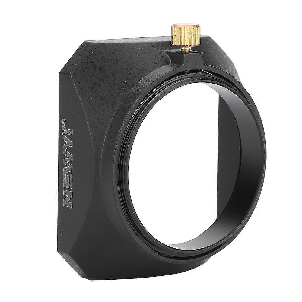 Pare-soleil carré de 49 mm pour caméscope DV, filtre d'objectif de caméra vidéo numérique ou filetage cylindrique