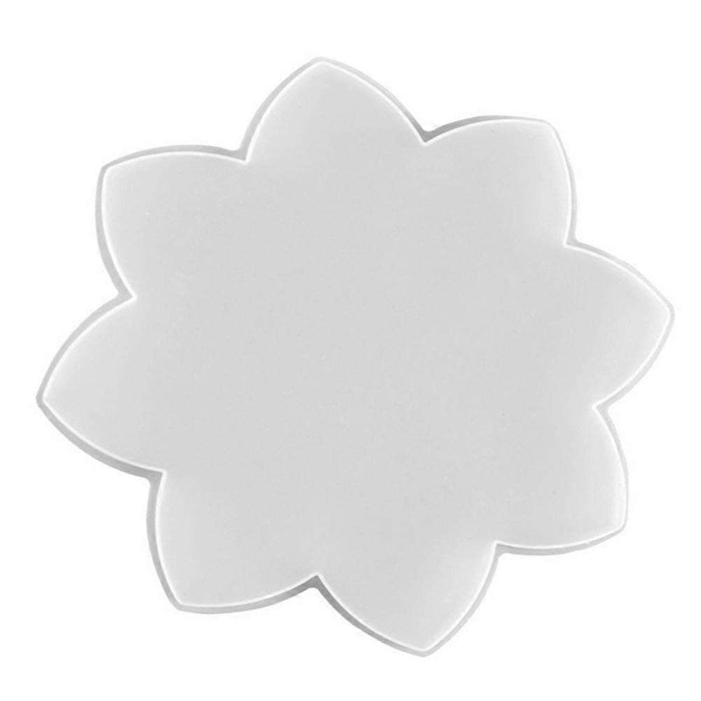 Lotus Coaster Mold DIY Silicone Mold for Crafting 2Pcs Unique Coasters