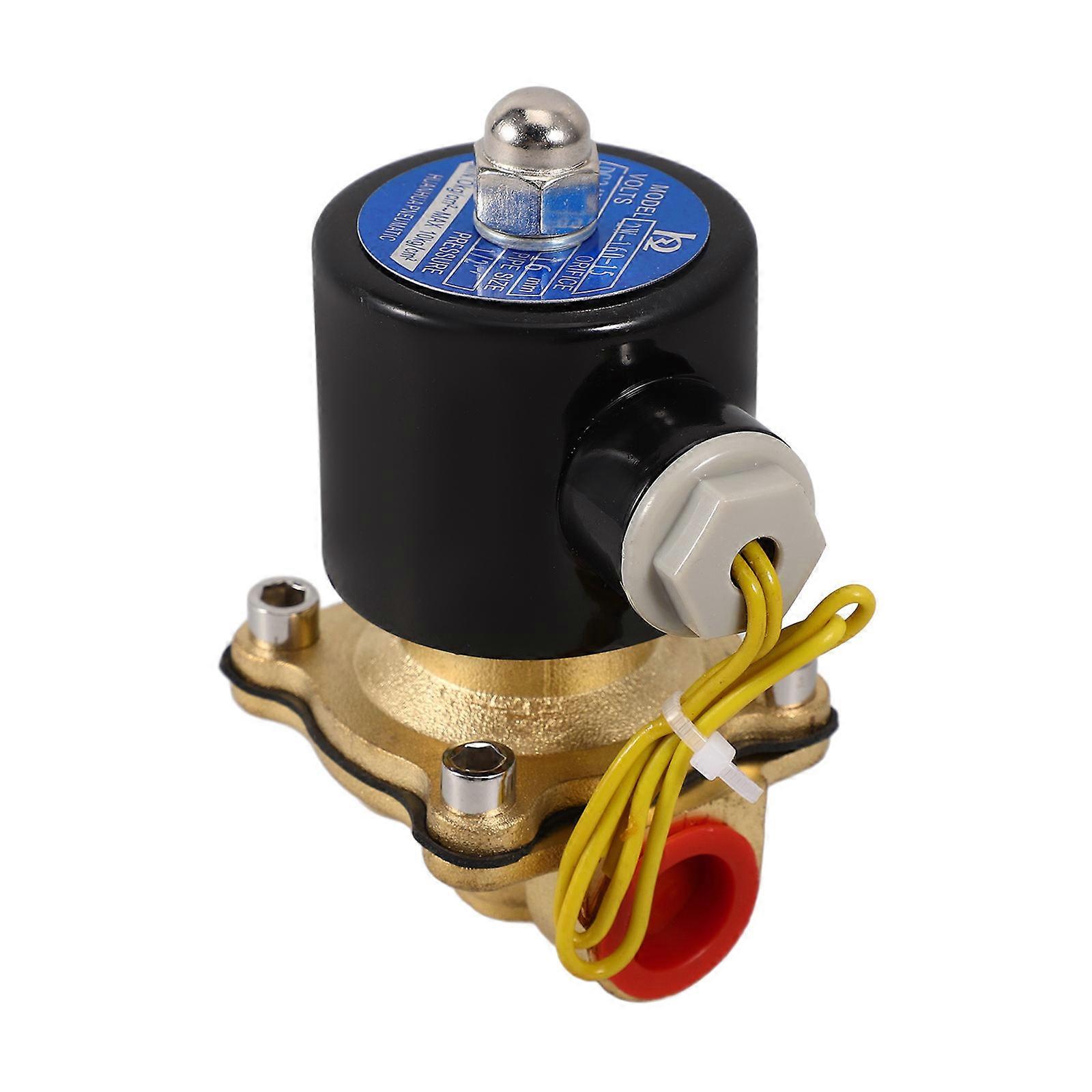 Water Solenoid Valve Electric Solenoid Valve for Control Use 3Pcs Set
