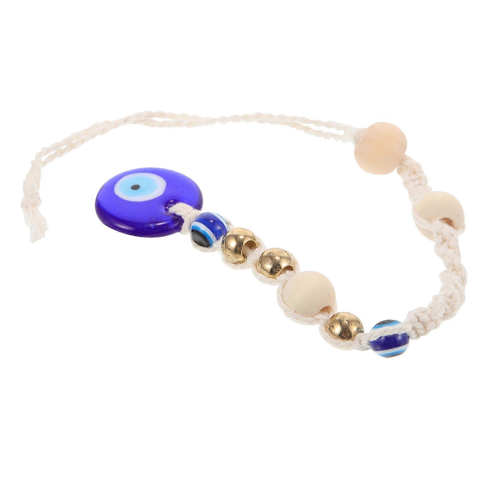 Evil Eye Pendant 3Pcs Decorative Style Wall Hanging Ornament For Against Negative Energy