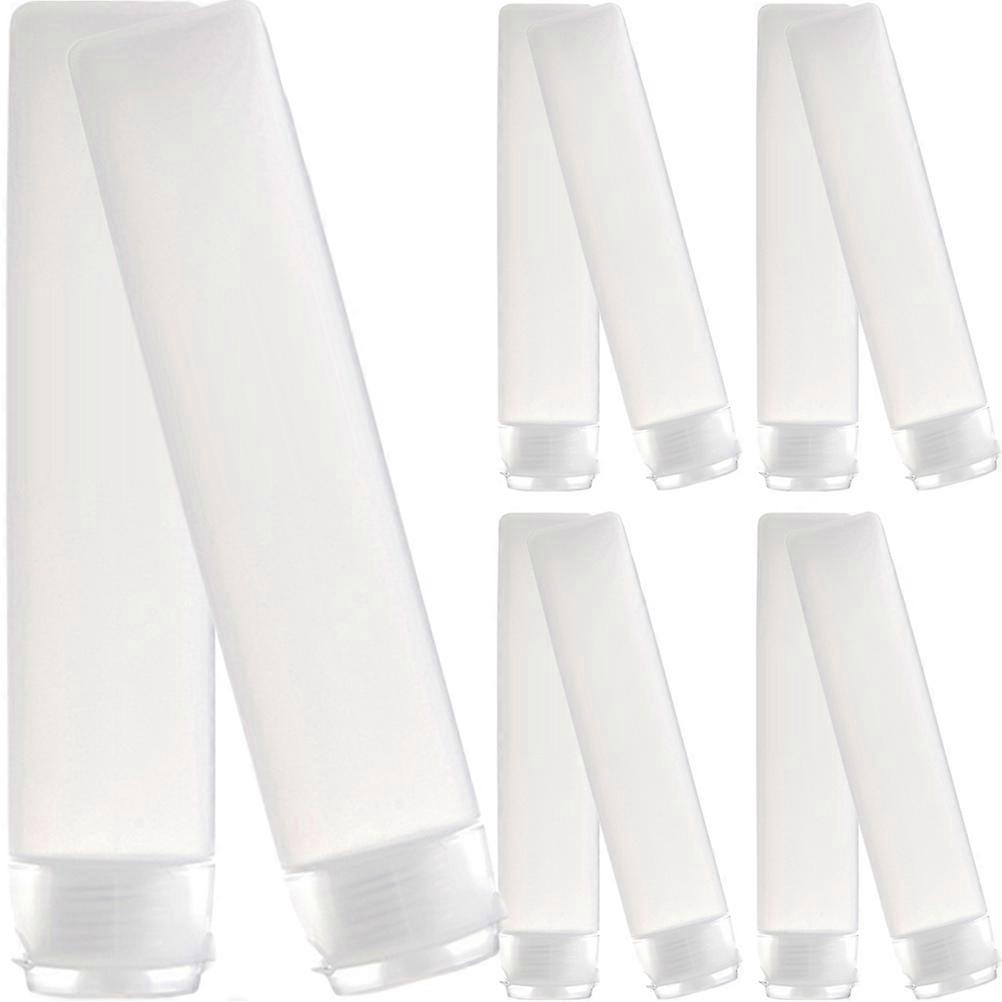 30Pcs Travel Cosmetic Lotion Tubes Empty Refillable Containers for Use