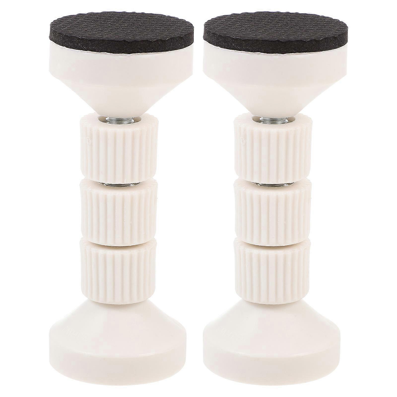 Bed Anti Shake Device Headboards Anti Shake Fixer Shockproof Noise Reduction 1.57X1.57X3.93IN 2Pcs