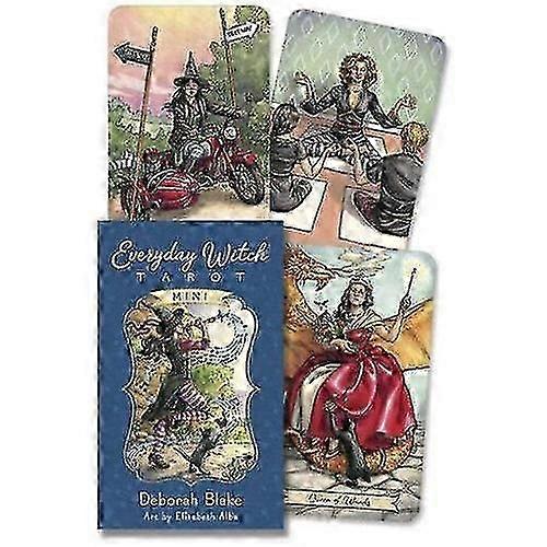 Everyday Witch Tarot: A 78 Tarot Cards Deck English Version Divination Oracle PO 2025