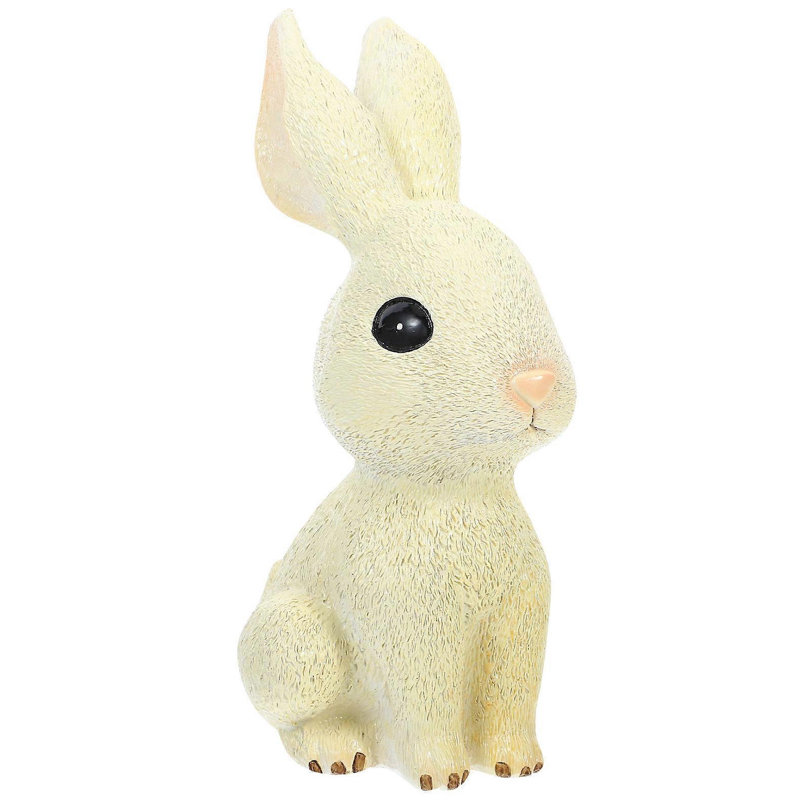 Funny Coin Bank for Coin Storage 3Pcs White Creative Rabbit Holder