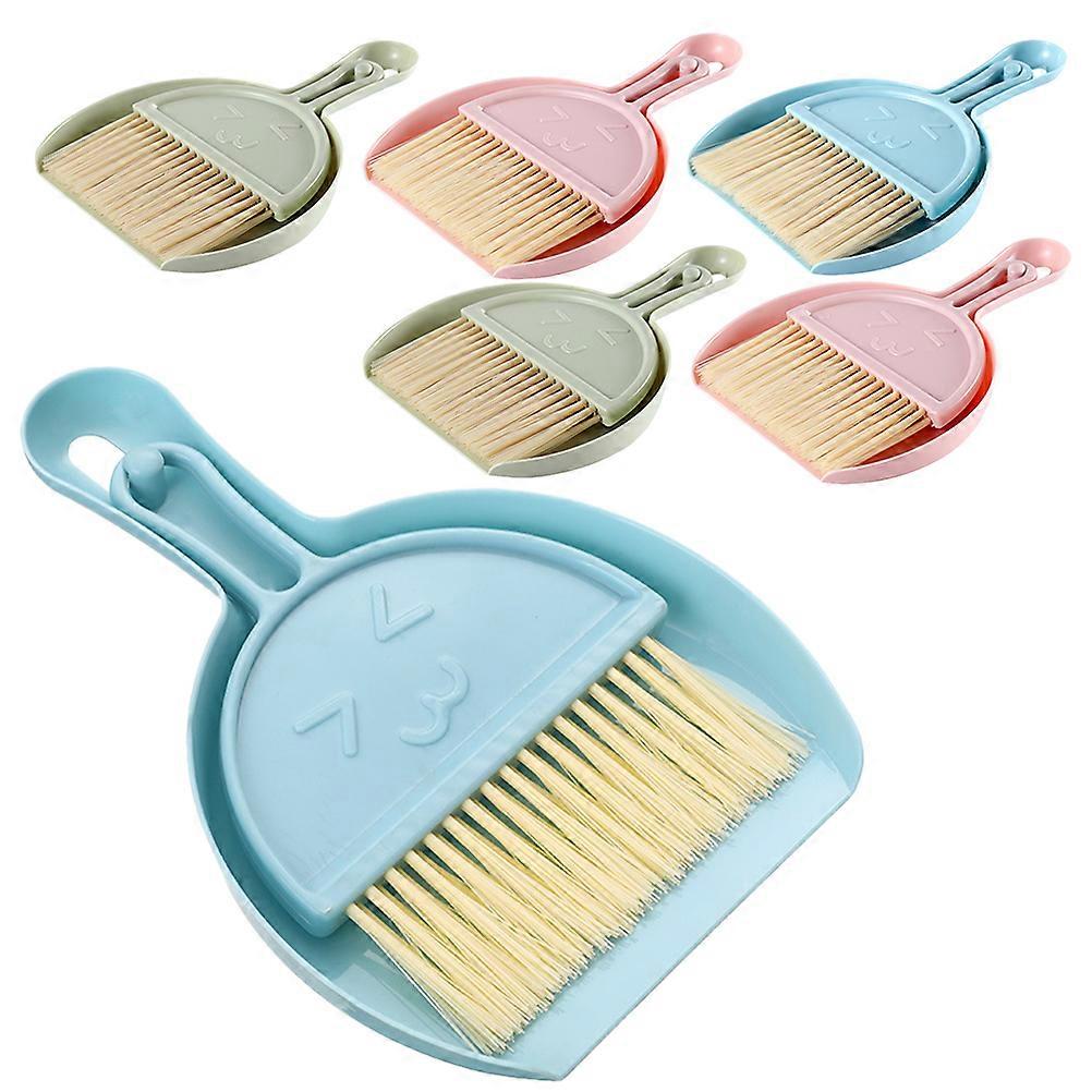 Desktop Cleaning Mini Dustpan and Brush Set 12Sets Pack