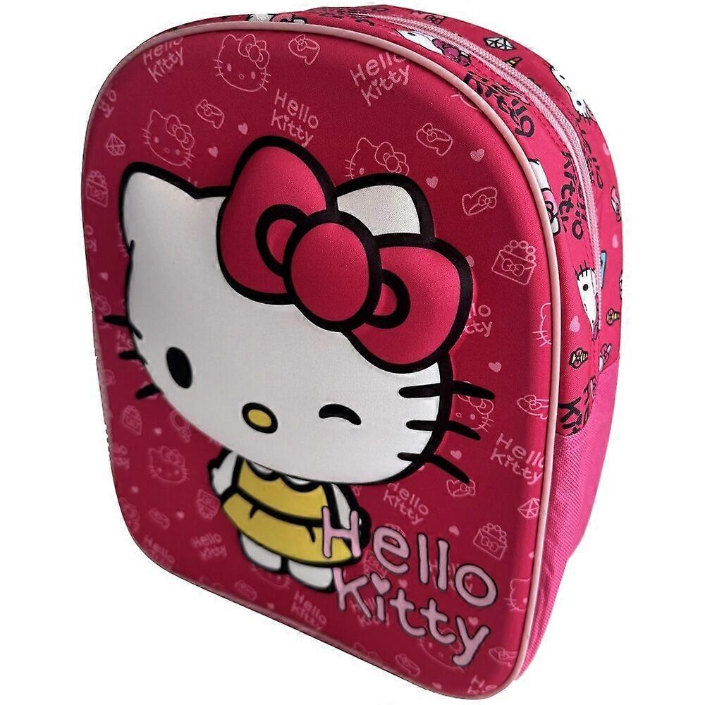 3D Hello Kitty backpack, 29 cm size, stylish design