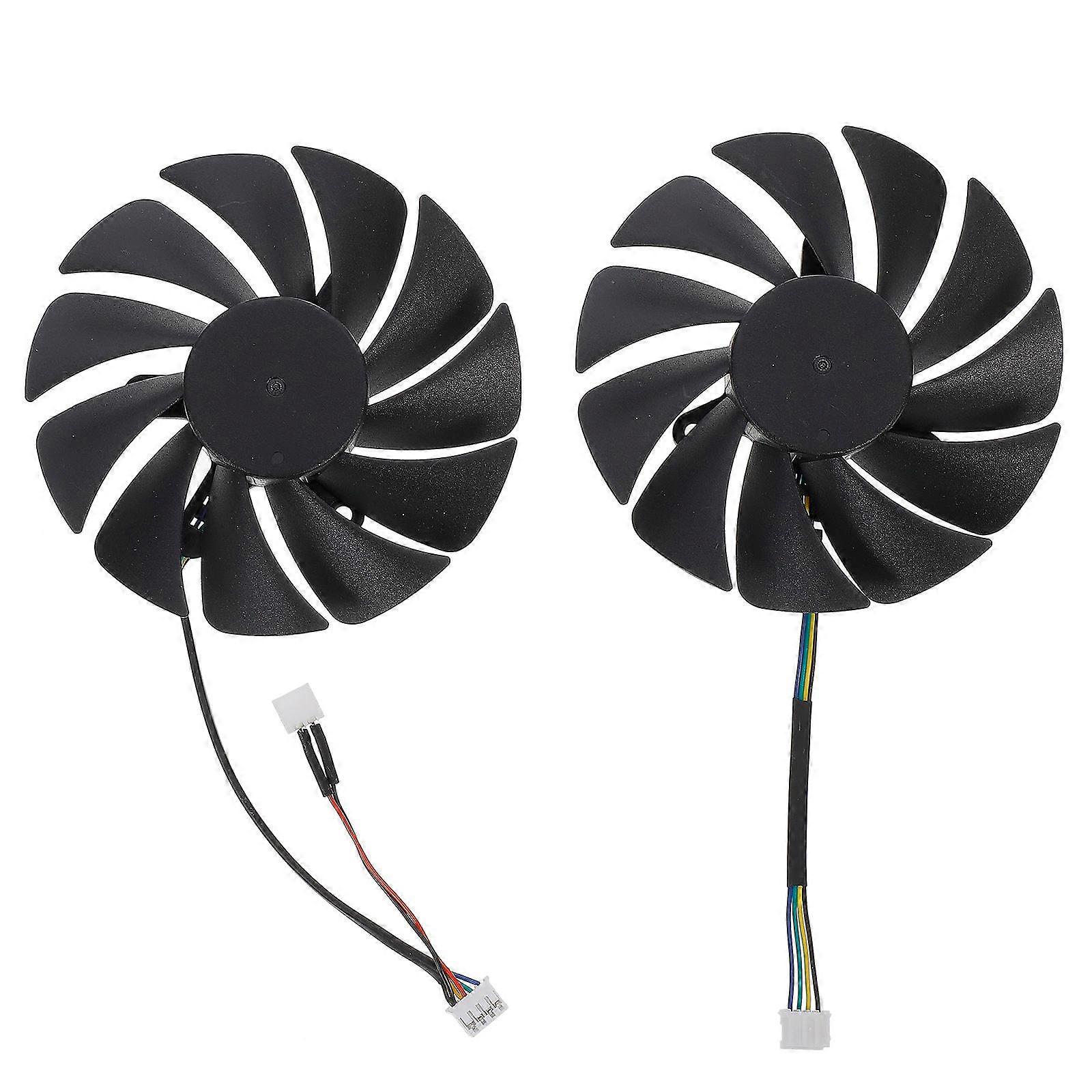 GPU Air Cooler for Computer 1Pair Replacement Electric Cooling Fan