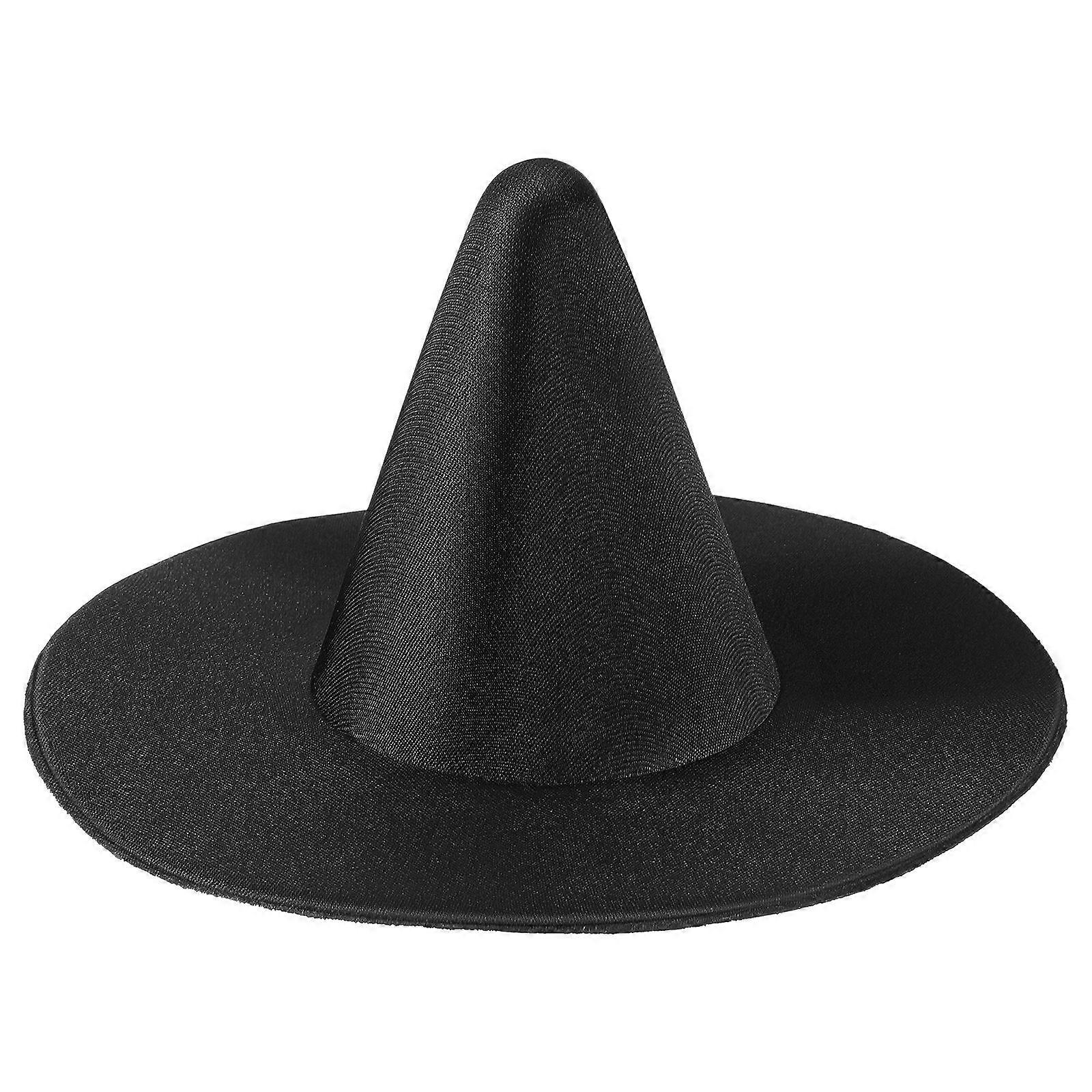 Doll Hats Craft Accessory Conical Shape Miniature Witch Hat for Pets Blank Design 1Pack