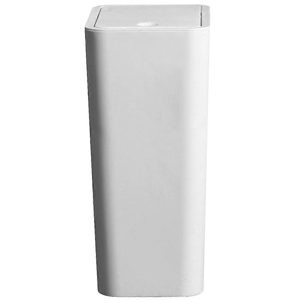 Plastic Trash Can with Lid for 2Pcs Storage Use in Room