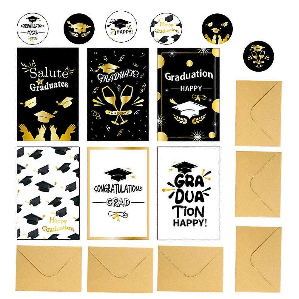 Creative Graduation Party Invitation Cards 5 Sets For Lovers And Friends Multi Color Message Writing Cards
