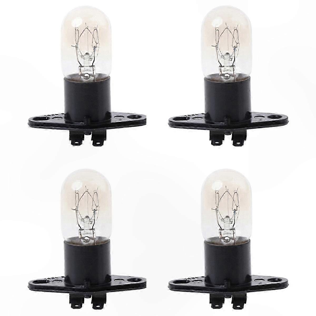 Microwave Oven Light Bulb with Base Design, 250V 2A, Single Pack
