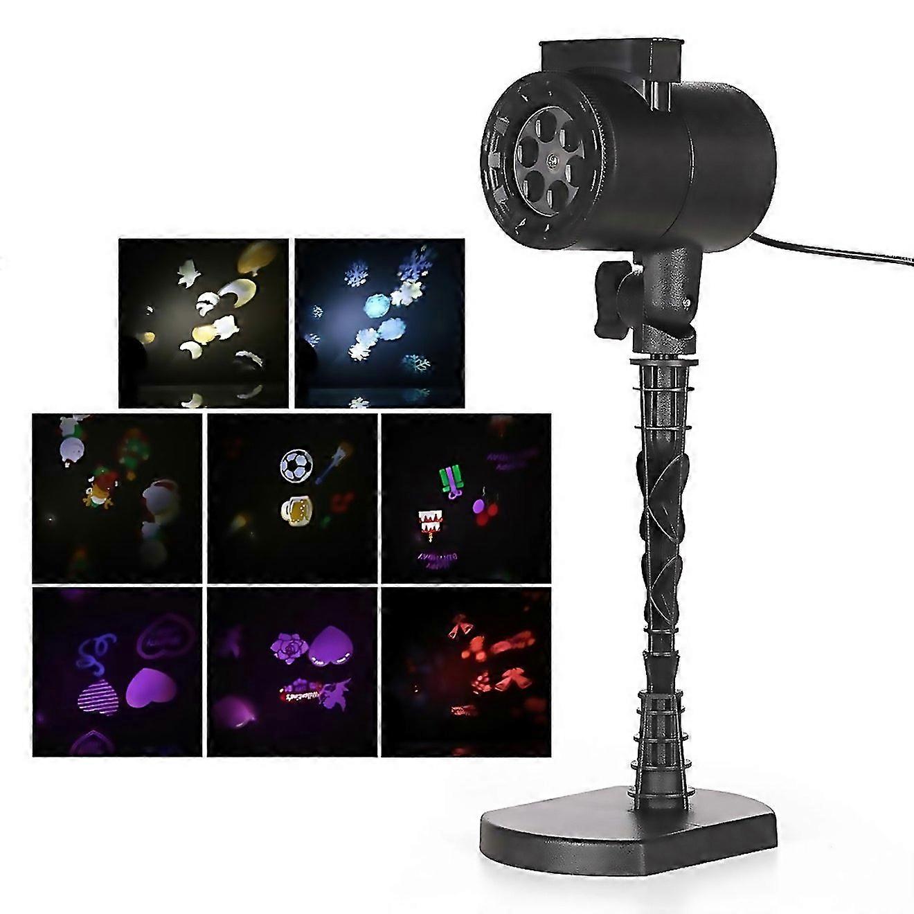 For Blinblin Cpflm401 4w Ip65 Waterproof Light Abs Shell Landscape Light 8 Groups Patterns Outdoor L